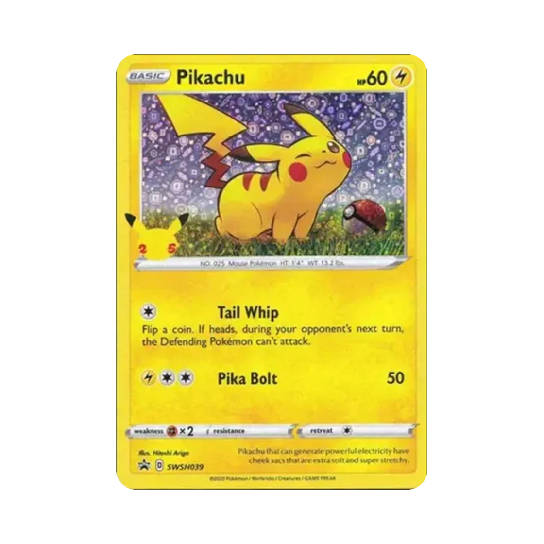 포켓몬 TCG 피카츄 P 소드 & 실드 제너럴 밀스 프로모카드 (영문판)(Pokemon TCG Pikachu P Sword & Shield General Mills Promos (English Ver.)) - 1