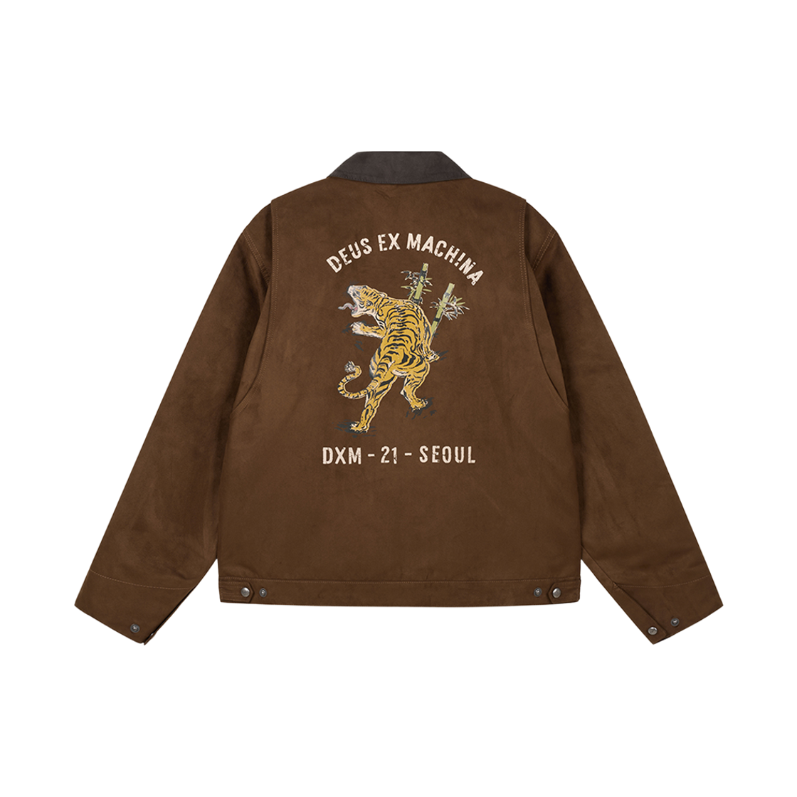 [6% 적립] 데우스 엑스 마키나 로어 워크 재킷 브라운([6% 적립] Deus Ex Machina Roar Work Jacket Brown)