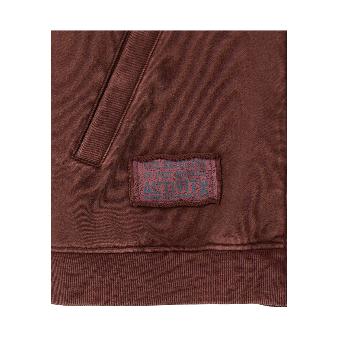 [6% 적립] 데우스 엑스 마키나 그래픽 집 후디 버건디([6% 적립] Deus Ex Machina Graphic Zip Hoodie Burgundy) - 5