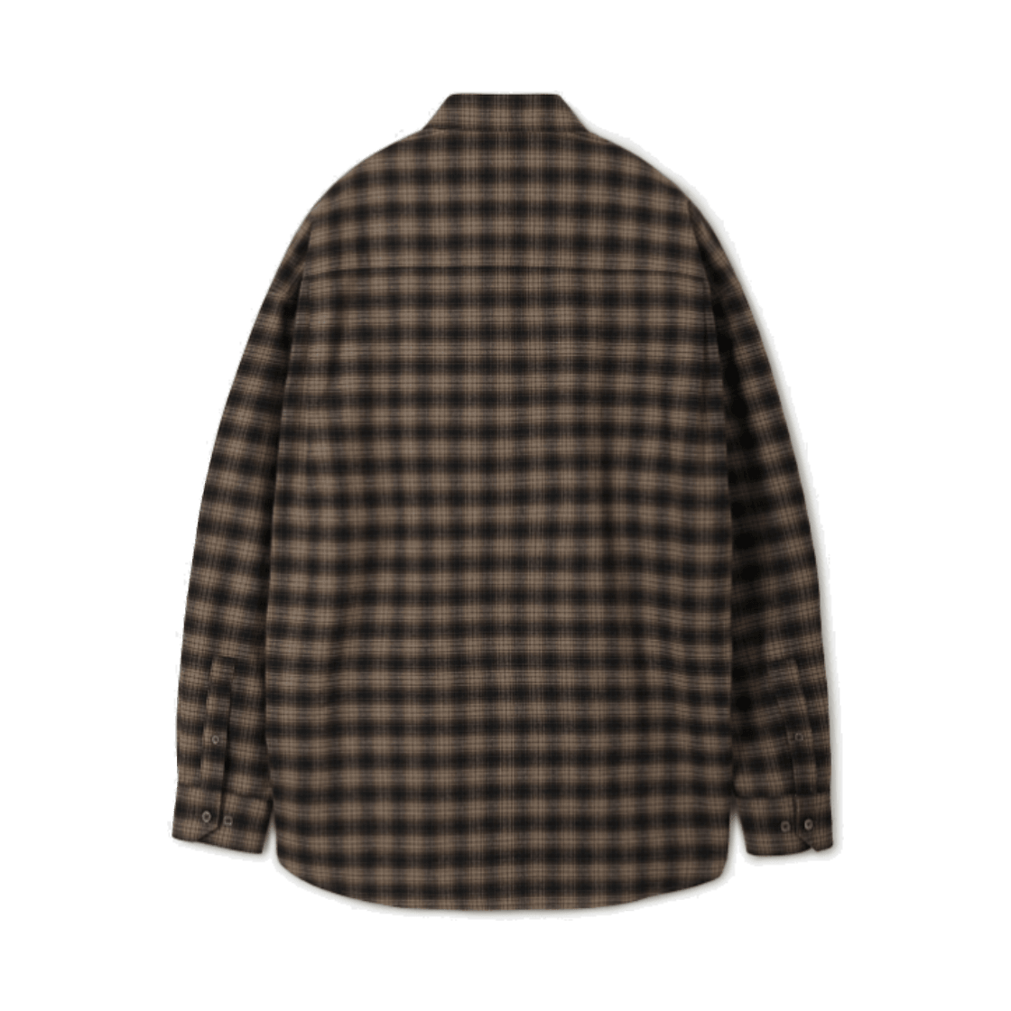 24/7 시리즈 SOMELOS 체크 플라넬 셔츠 포르투칼 브라운(24/7 series Somelos Check Flannel Shirts Portugal Brown) - 2