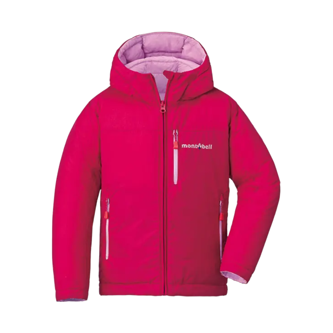 1101555 (Kids) Montbell Colorado Parka Sangria Pale Mauvette