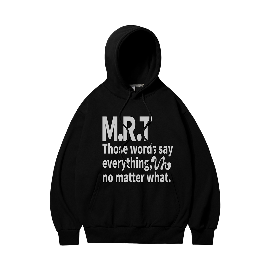 벤힛 MRT 비비드 후드티 블랙(Venhit MRT Vivid Hoodie Black) - 2
