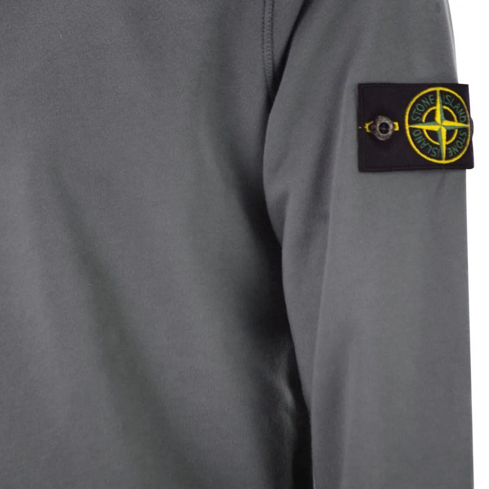 [20% 쿠폰] 스톤 아일랜드 맨투맨 블루그레이 - 26SS([20% 쿠폰] Stone Island Sweatshirt Blue Grey - 26SS) - 4