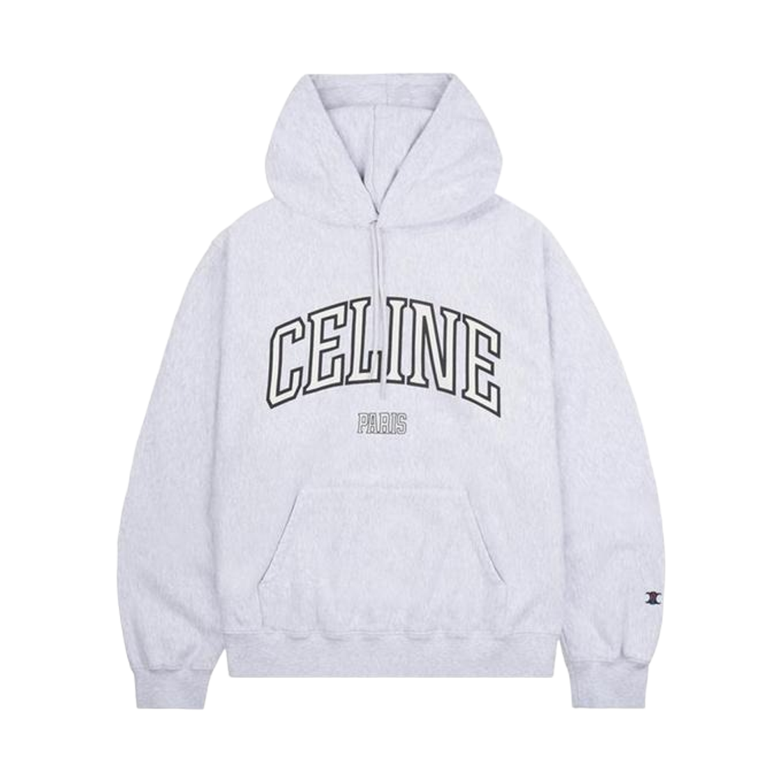 RY11A1233-09NO Celine College Hoodie Grey