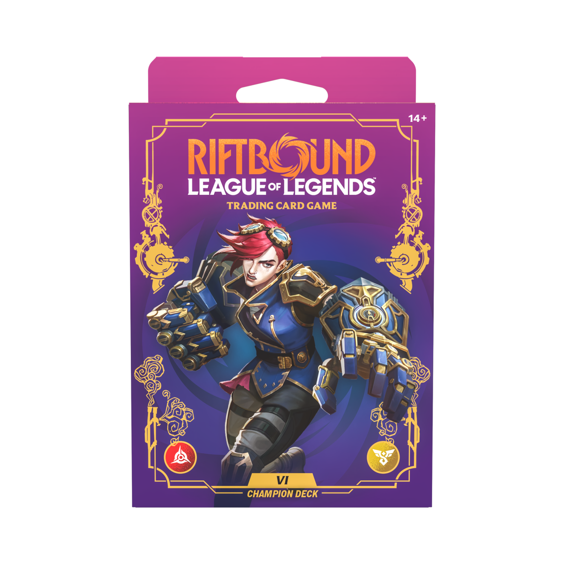리프트바운드 언리시드 바이 챔피언 덱 박스 (영문판)(Riftbound Unleashed Champion Deck Vi Box (English Ver.)) - 1