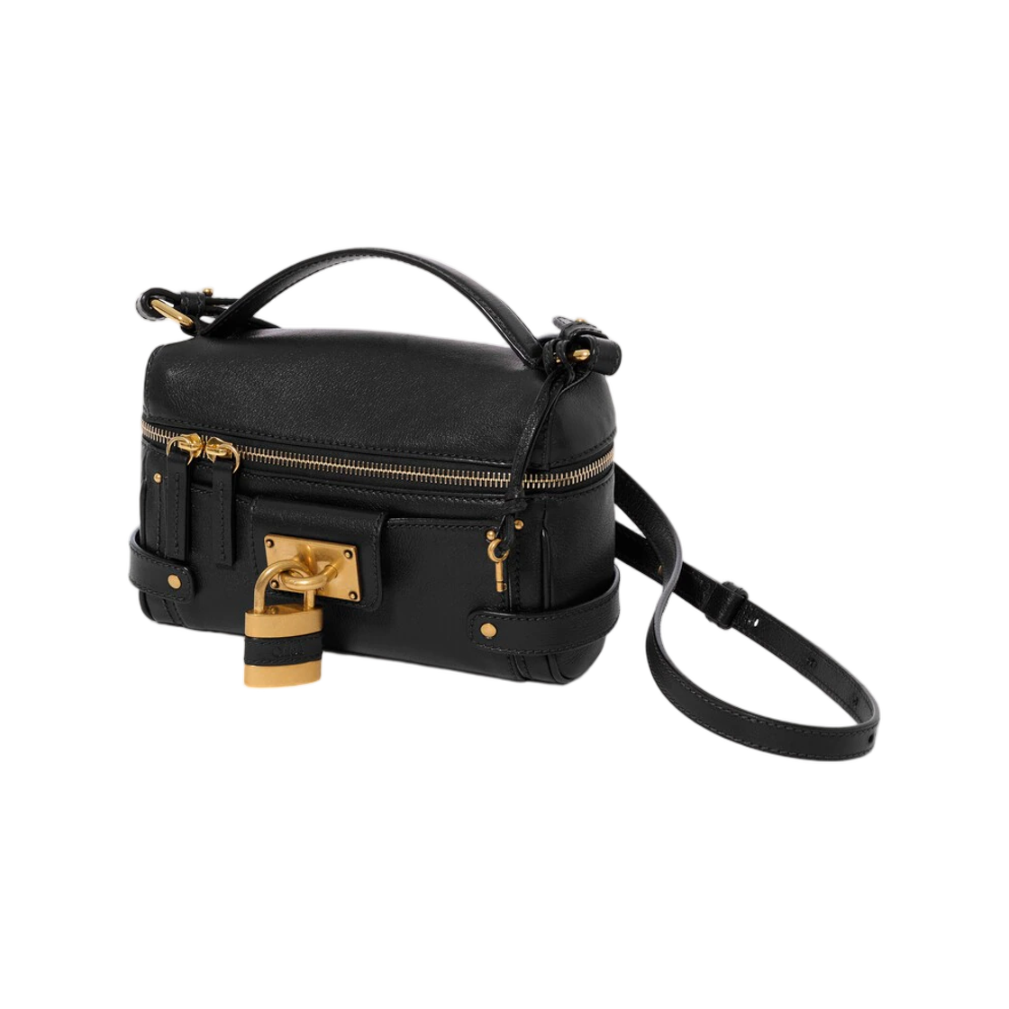 끌로에 패딩턴 베니티 백 그레인드 레더 블랙(Chloe Paddington Vanity Bag in Grained Leather Black) - 2