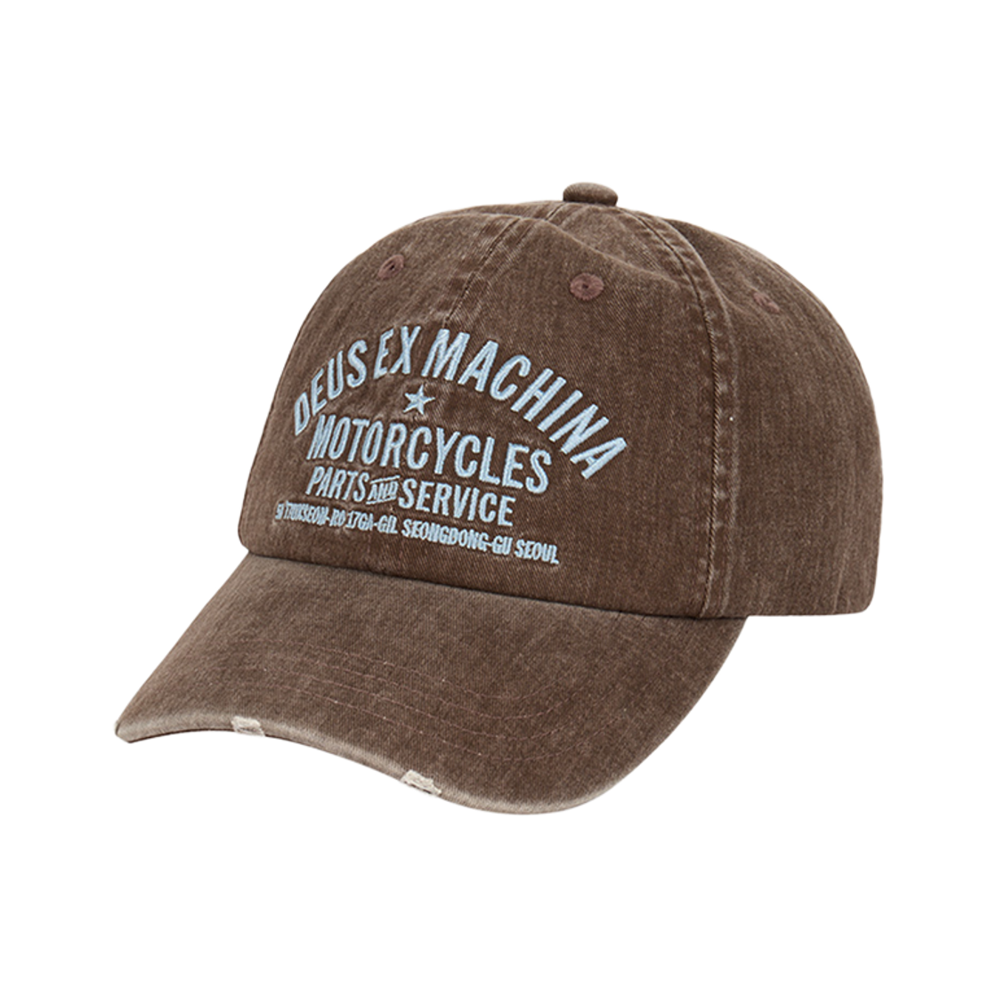 [6% 적립] 데우스 엑스 마키나 다이드 서울 오리지널 어드레스 캡 브라운([6% 적립] Deus Ex Machina Dyed Seoul Original Address Cap Brown) - 3