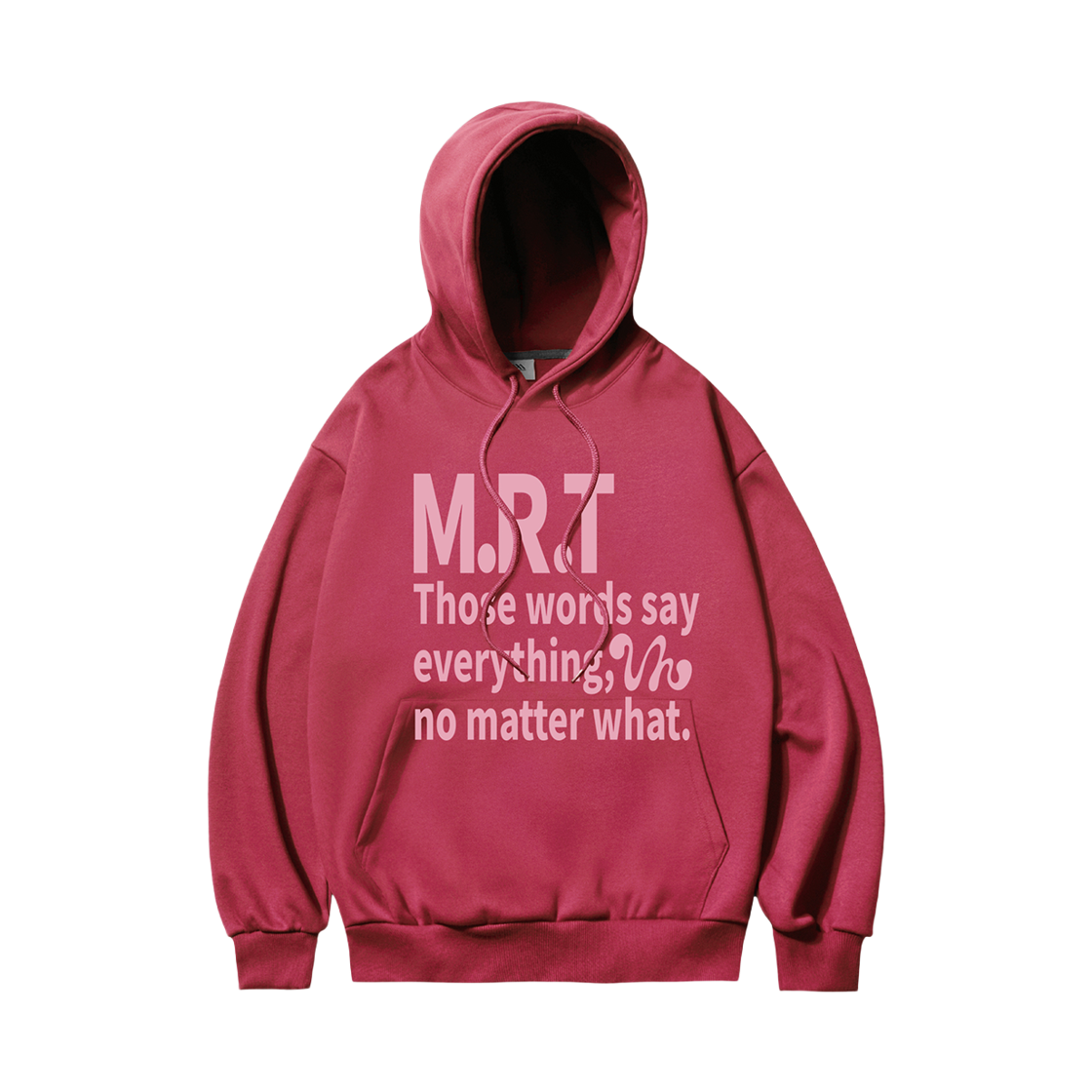 26FV007 Venhit MRT Vivid Hoodie Pink