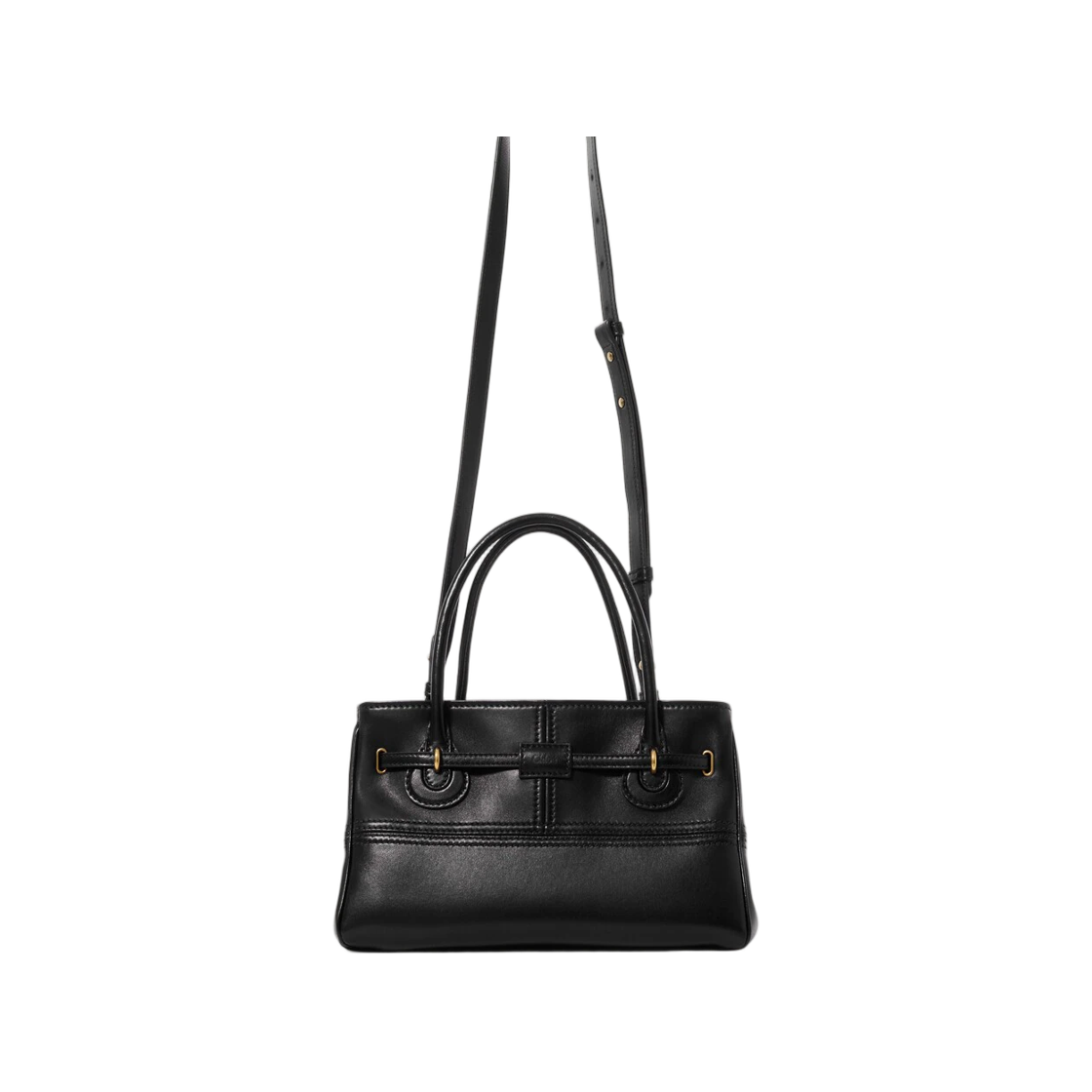 끌로에 스몰 패딩턴 슬링 탑 핸들 백 소프트 레더 블랙(Chloe Small Paddington Sling Top Handle Bag in Soft Leather Black) - 3