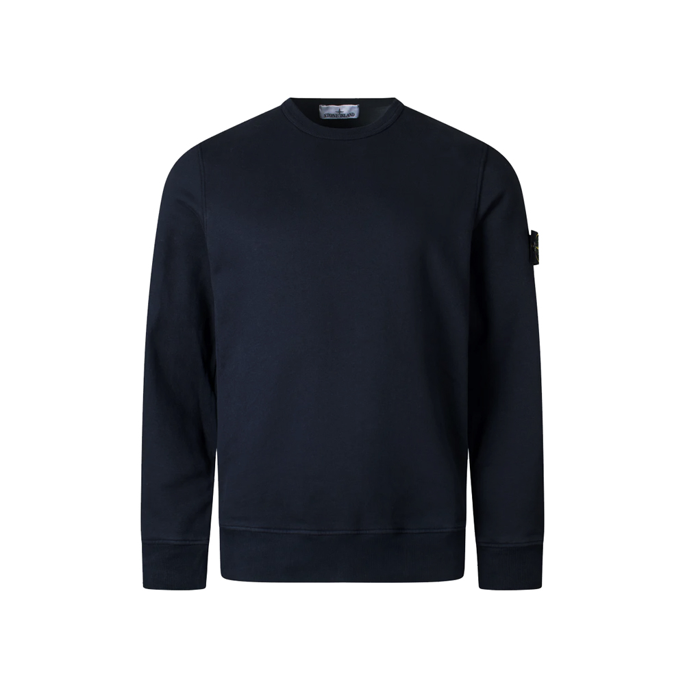 [20% 쿠폰] 스톤 아일랜드 패치 기모 맨투맨 네이비 - 25FW([20% 쿠폰] Stone Island Patch Fleece-lined Sweatshirt Navy - 25FW) - 2