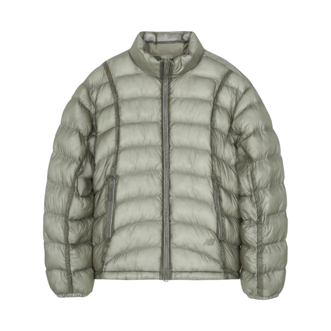 NBNQG41903-TP New Balance Flying 77 Superlight Stand Neck Lightweight Padding Jacket Taupe