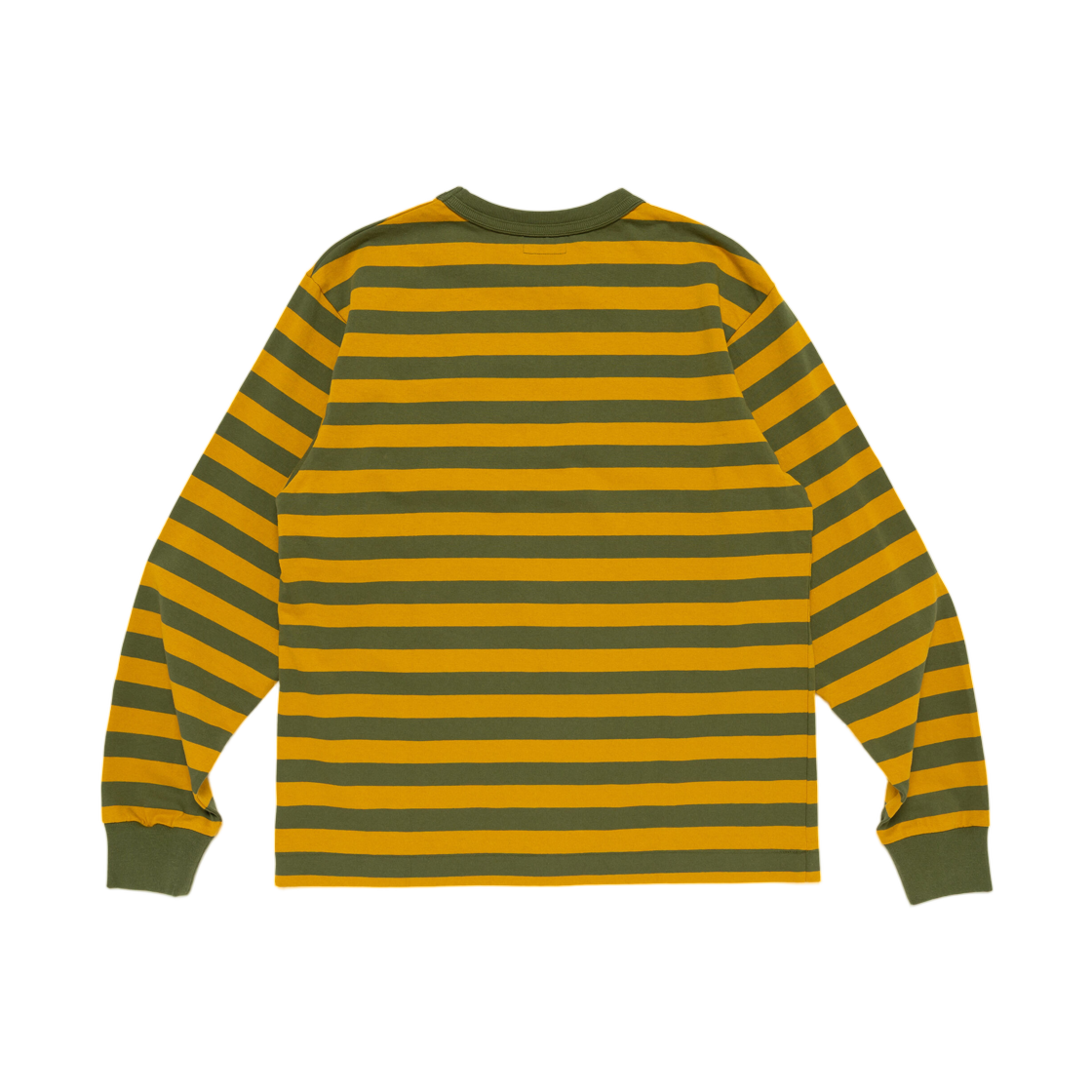 휴먼 메이드 스트라이프 롱슬리브 티셔츠 올리브 드랩(Human Made Striped L/S T-Shirt Olive Drab) - 2