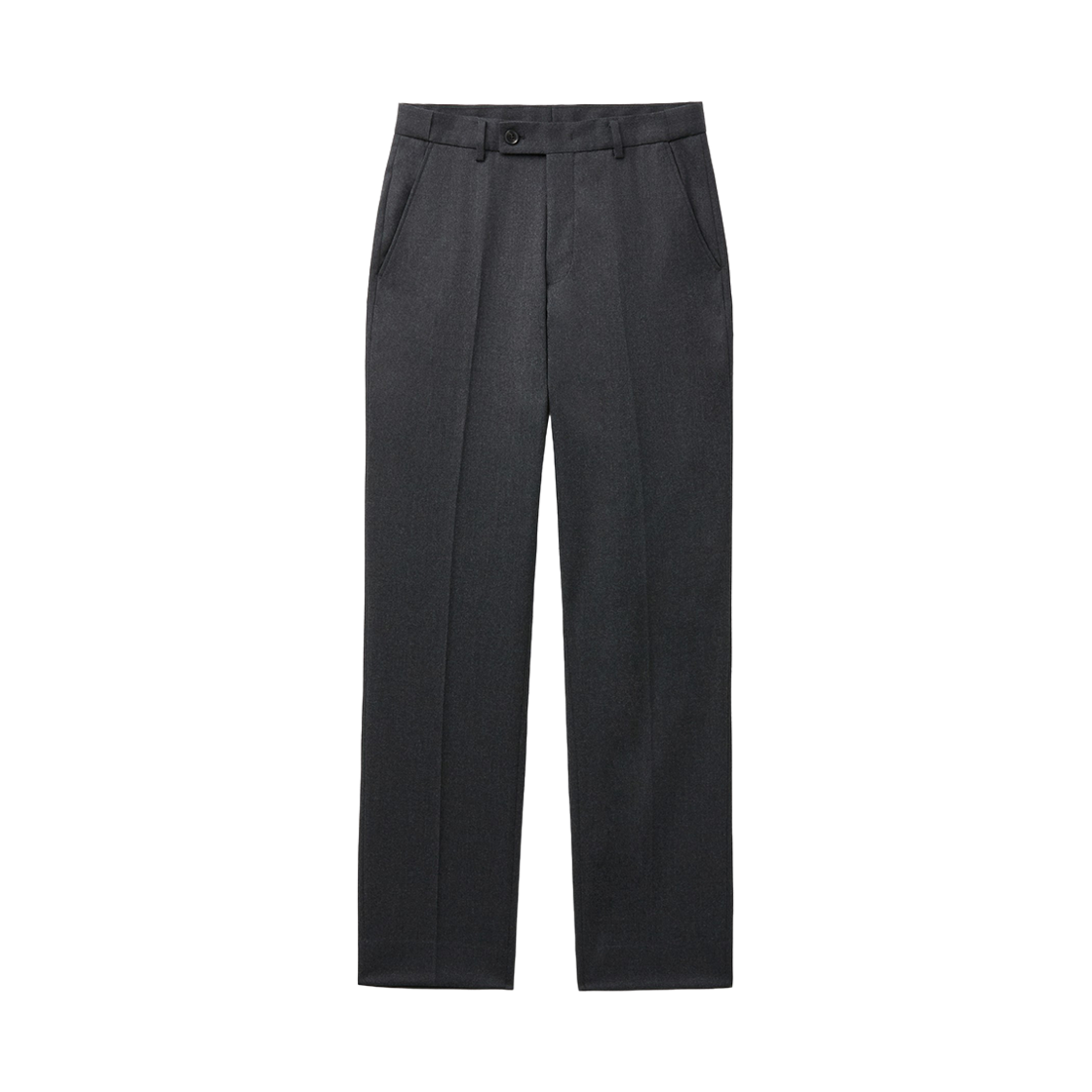 커스텀멜로우 레귤러핏 울 셋업 팬츠 다크 그레이(Customellow Regular-Fit Wool Set-Up Pants Dark Gray)