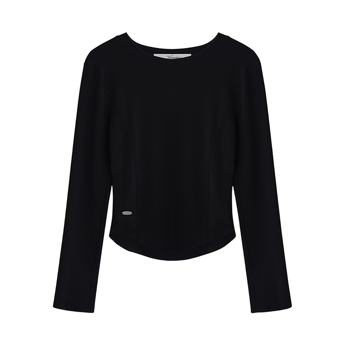 VV63TS03BK VIVACIOUS Luce Princess-line Hem Long Sleeve BLACK