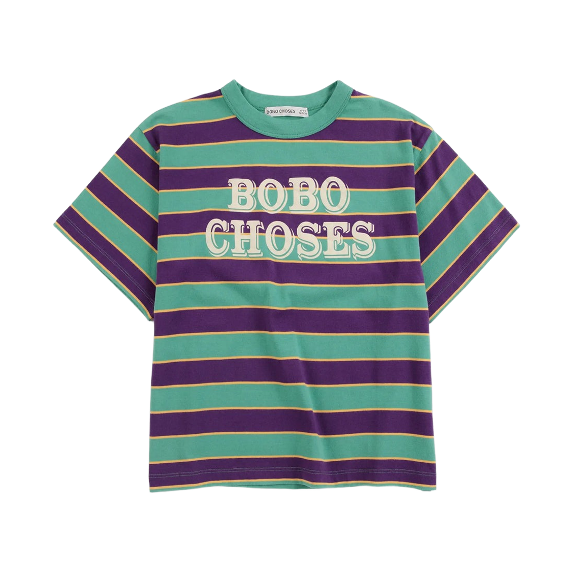 226AC111 (Kids) Bobo Choses Embossed T‑Shirt Multicolor