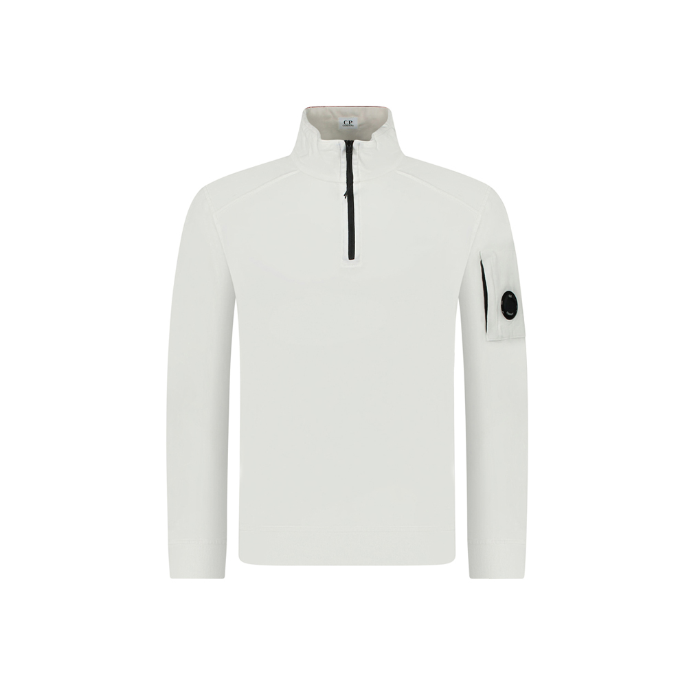 [20% 쿠폰] C.P. 컴퍼니 로고 하프집업 맨투맨 - 24FW([20% 쿠폰] C.P. Company Logo Half Zip Sweatshirt - 24FW) - 2