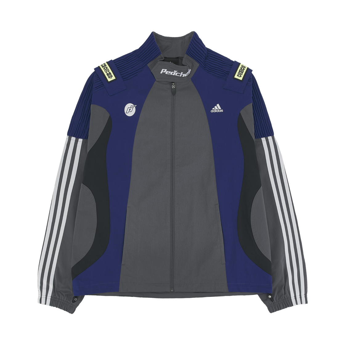 KZ1523 Adidas x Peaches Racing Jacket Grey Five - KR Sizing