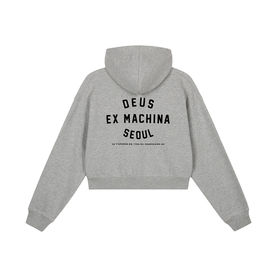 D263WZH010093 [6% 적립] Deus Ex Machina W. Seoul College Address Zip Hoodie M/Grey