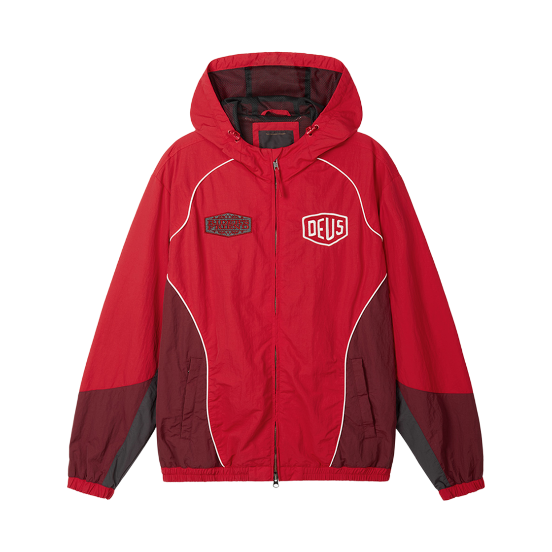 D263UJK255020 [6% 적립] Deus Ex Machina Trife Life Windbreaker Red