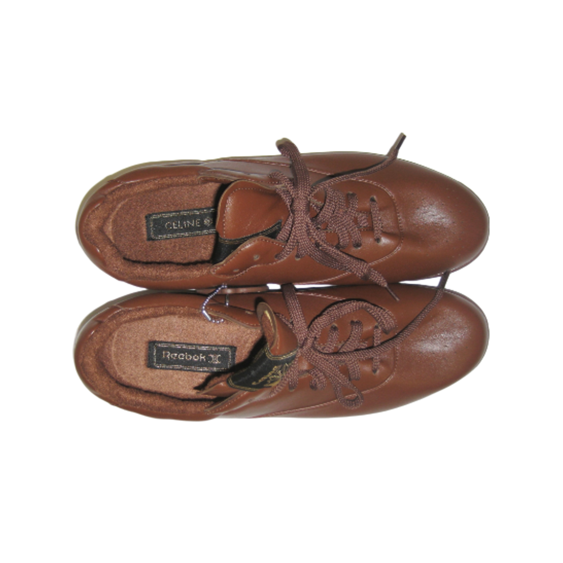 셀린느 x 리복 램스킨 프리스타일 로 다크 브라운(Celine x Reebok Lambskin Freestyle Lo Dark Brown) - 2