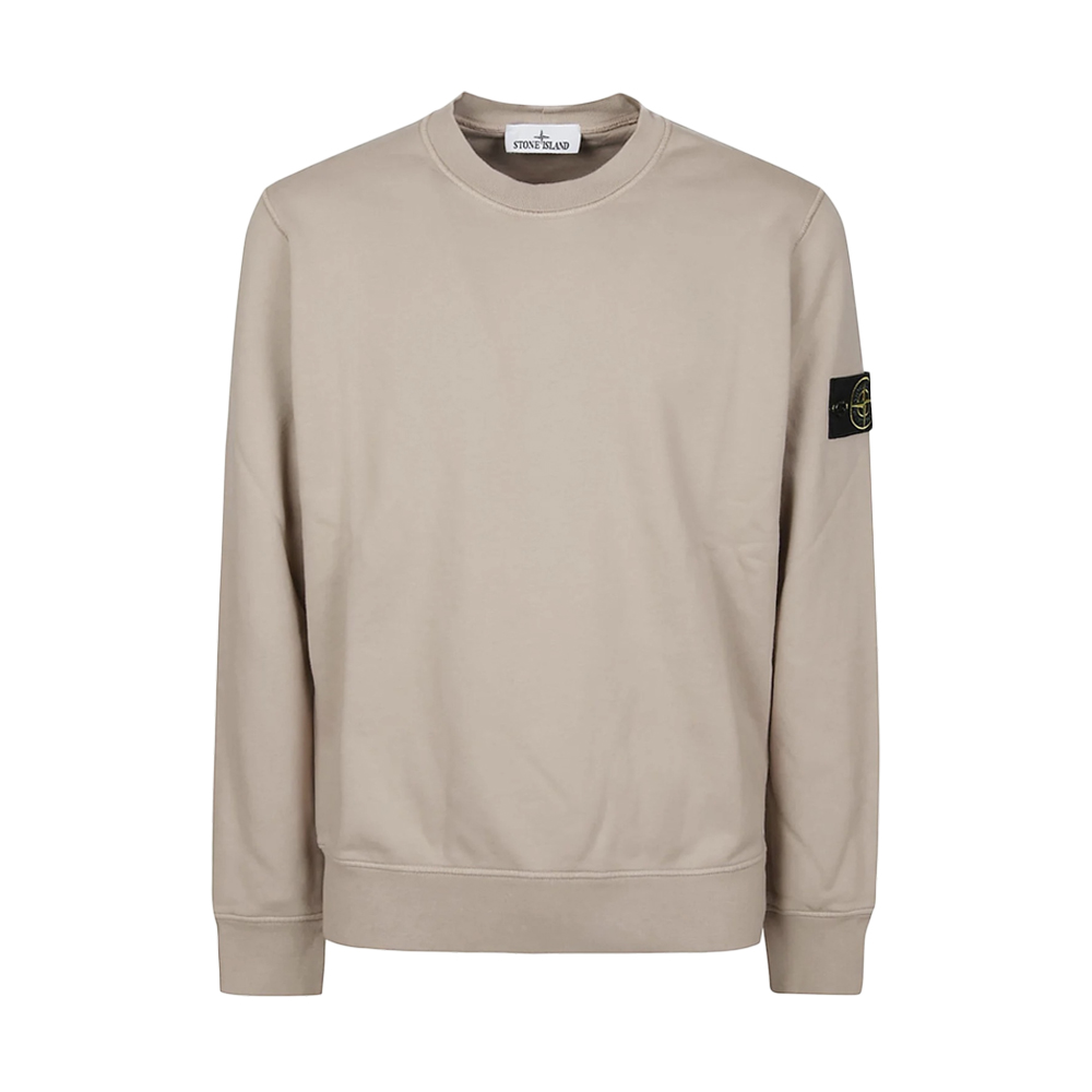 [20% 쿠폰] 스톤 아일랜드 패치 맨투맨 샌드 - 26SS([20% 쿠폰] Stone Island Patch Sweatshirt Sand - 26SS) - 2