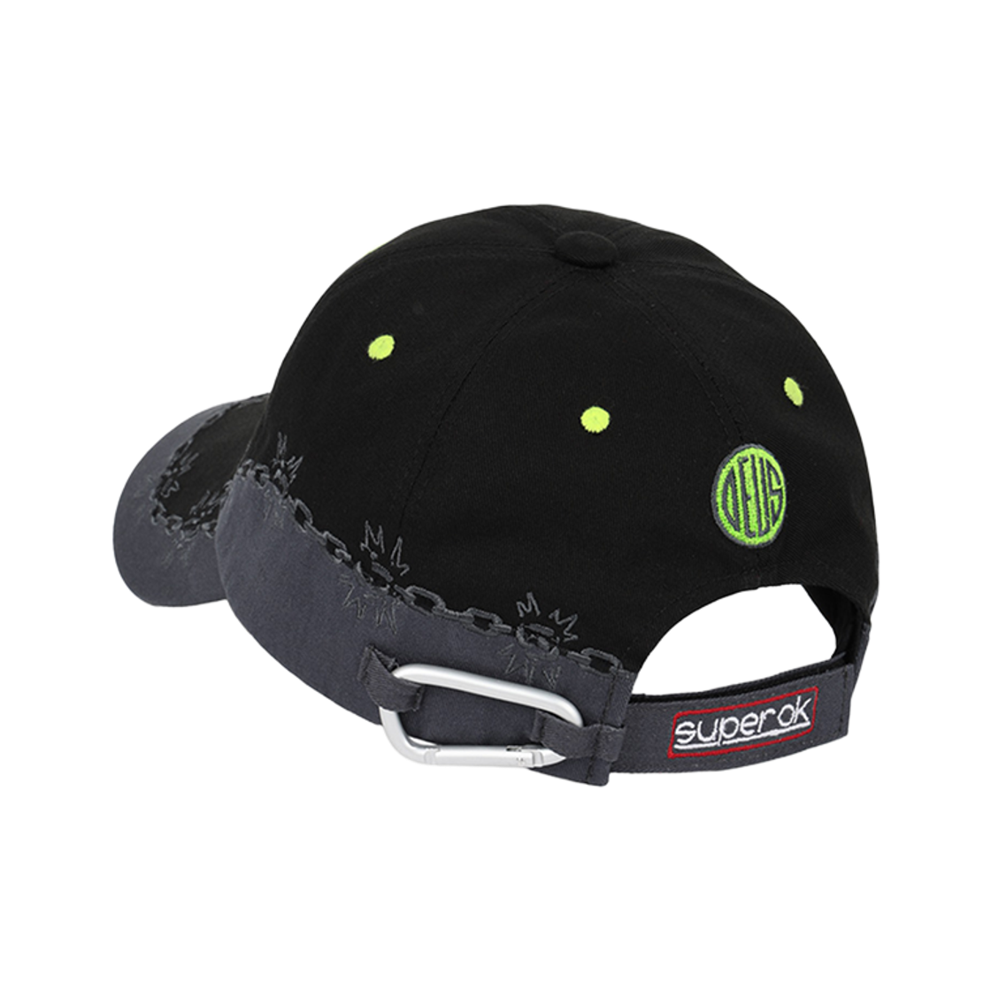 [6% 적립] 데우스 엑스 마키나 하이사이드 모토 캡 그린([6% 적립] Deus Ex Machina Highside Moto Cap Green) - 4
