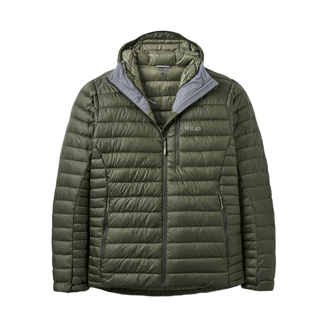 RABQDB92ARM0020 Rab Microlight Alpine Hoody Army