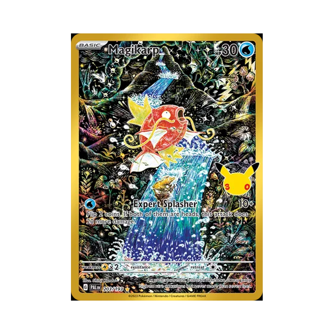 30C203-193 Pokemon TCG Magikarp AR 30th Celebration Classic Collection (English Ver.)