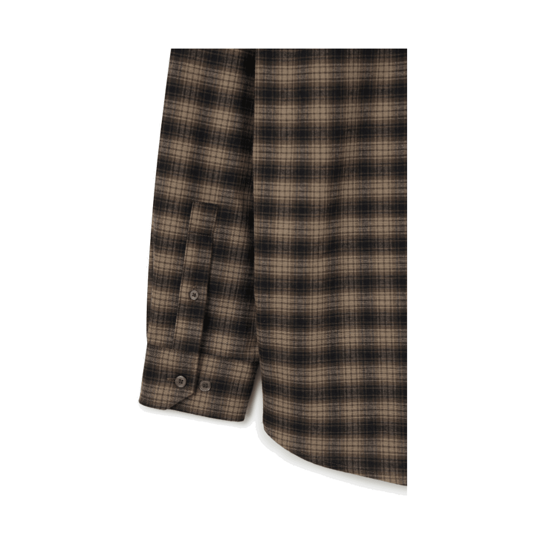 24/7 시리즈 SOMELOS 체크 플라넬 셔츠 포르투칼 브라운(24/7 series Somelos Check Flannel Shirts Portugal Brown) - 4