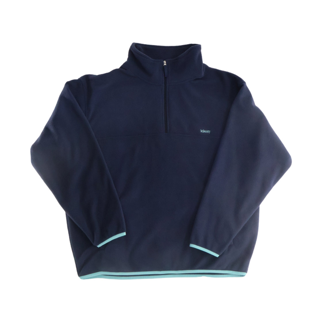 26FW51996 Kikozy Fleece Half Zip Up_Navy