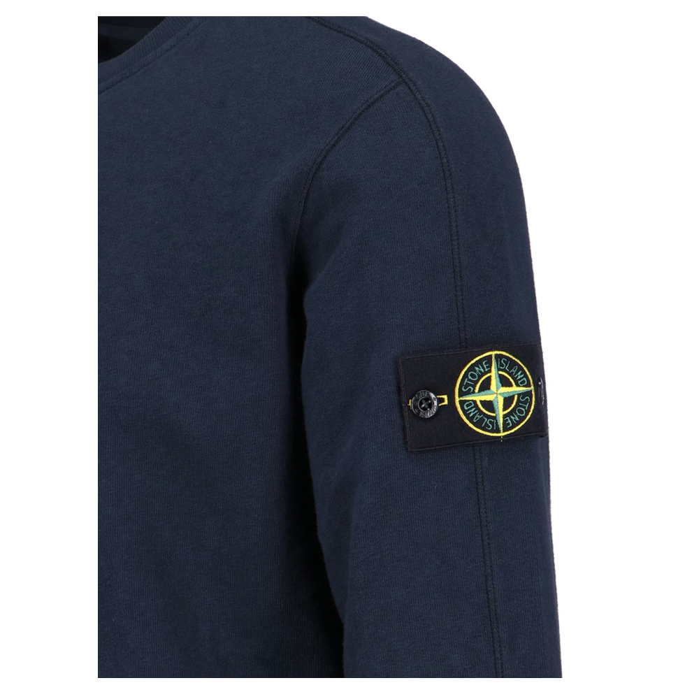 [20% 쿠폰] 스톤 아일랜드 맨투맨 네이비 - 24SS([20% 쿠폰] Stone Island Sweatshirt Navy - 24SS) - 4