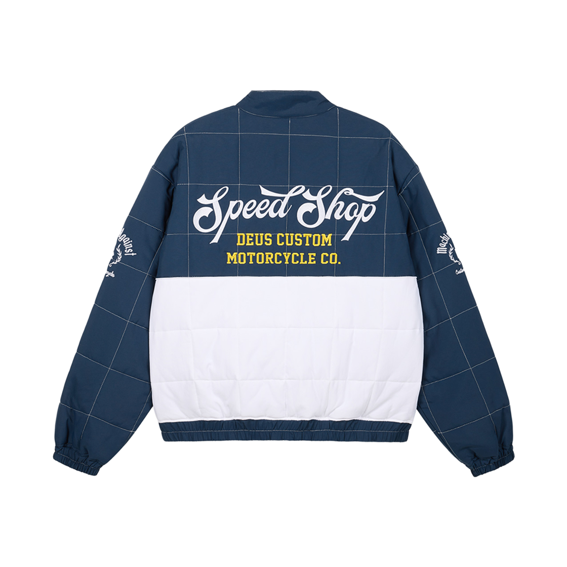 [6% 적립] 데우스 엑스 마키나 퓨얼드 업 모토 패디드 점퍼 네이비([6% 적립] Deus Ex Machina Fuelled Up Moto Padded Jumper Navy) - 2