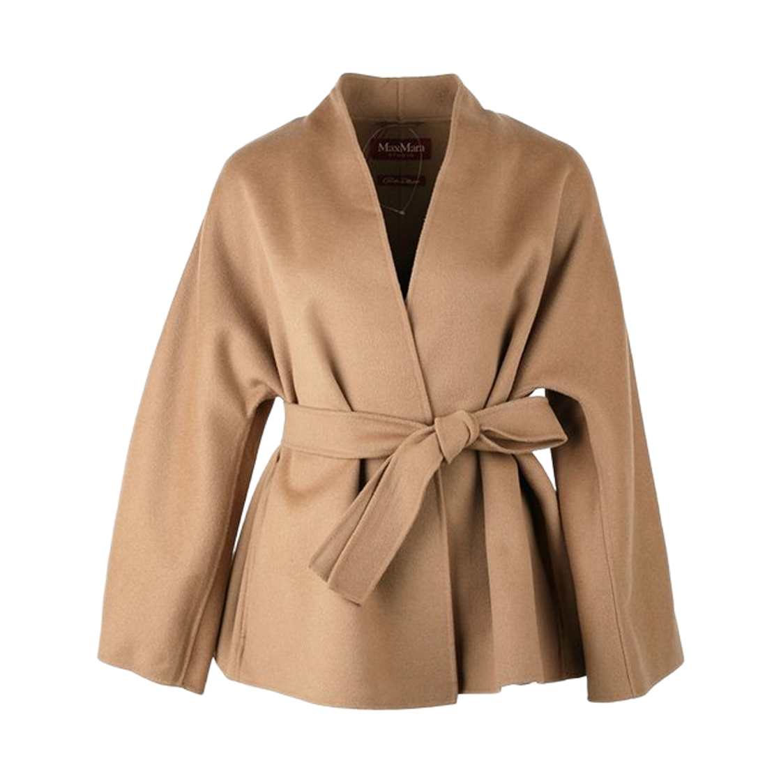 (W) 막스마라 스튜디오 포르테 울 코트 카멜((W) Max Mara Studio Forte Wool Coat Camel)