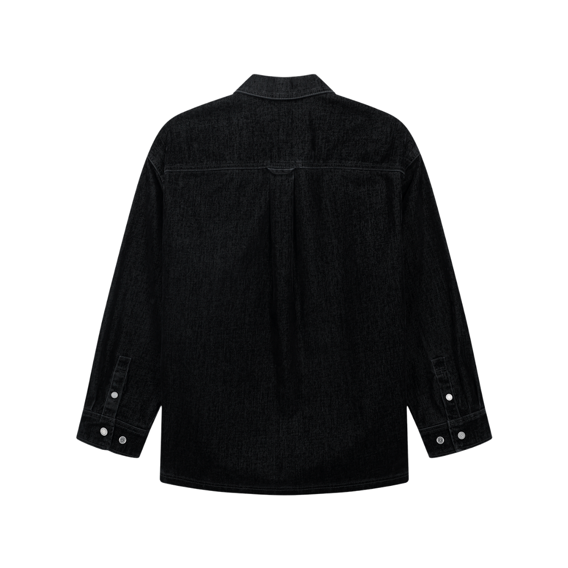지오송지오 벨벳 데님 셔츠 블랙 ZI5SH552BK(ZIOSONGZIO Velvet Denim Shirt Black) - 2