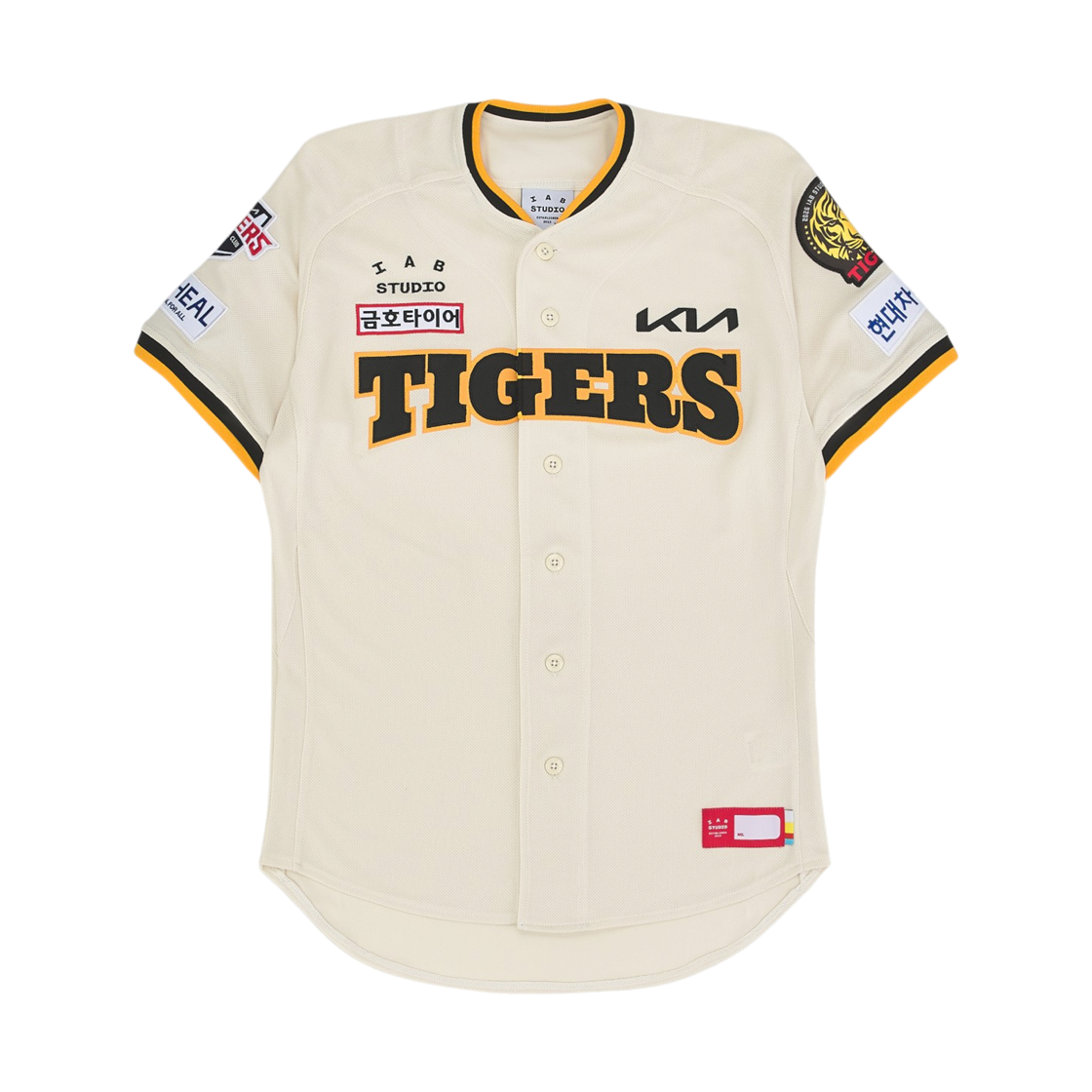 - Kia Tigers x IAB Studio 26 Authentic 2nd IAB Brand Day Uniform Yellow (Non Marking Ver.)