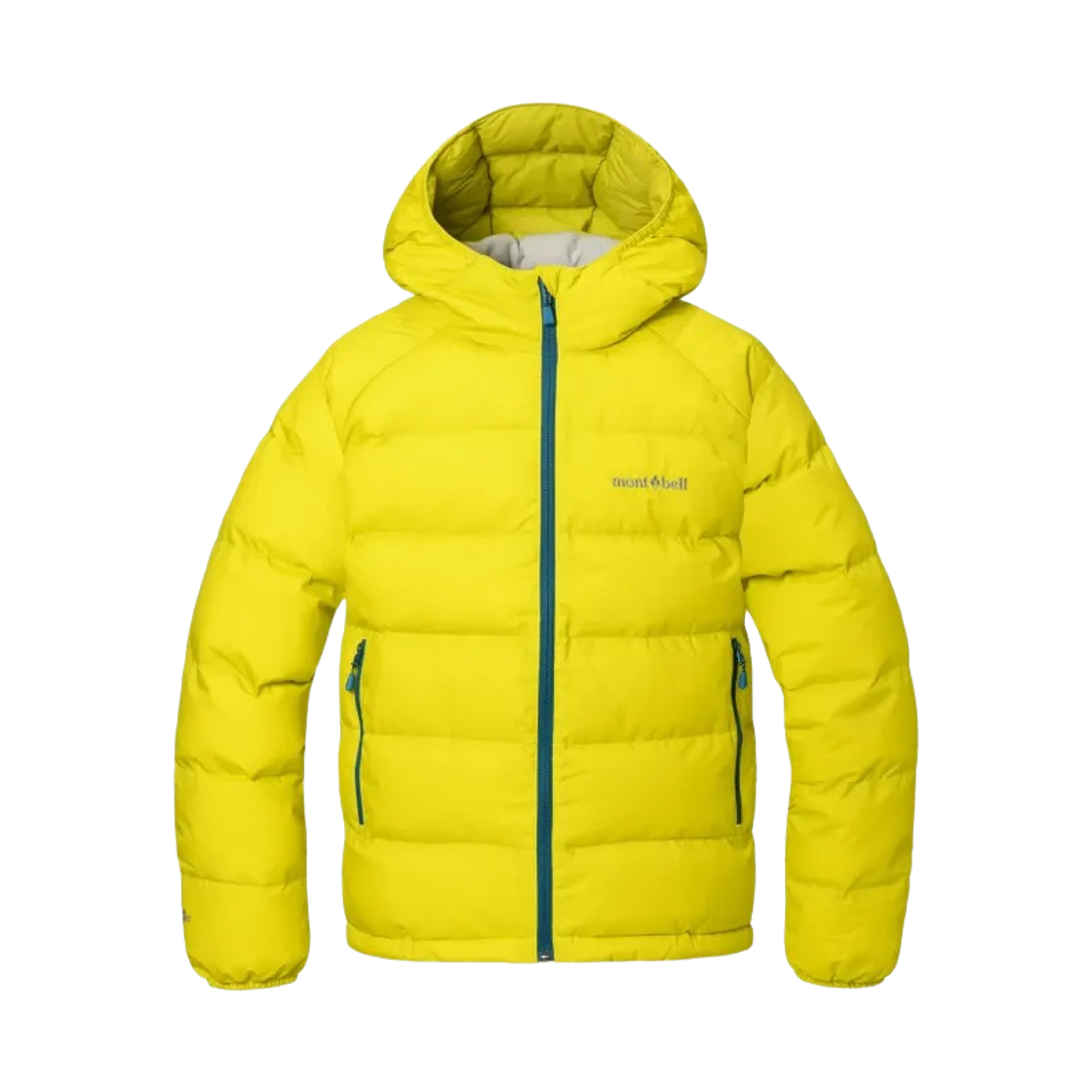 1101743 (Kids) Montbell Drytec Down Fiber Parka Yellow