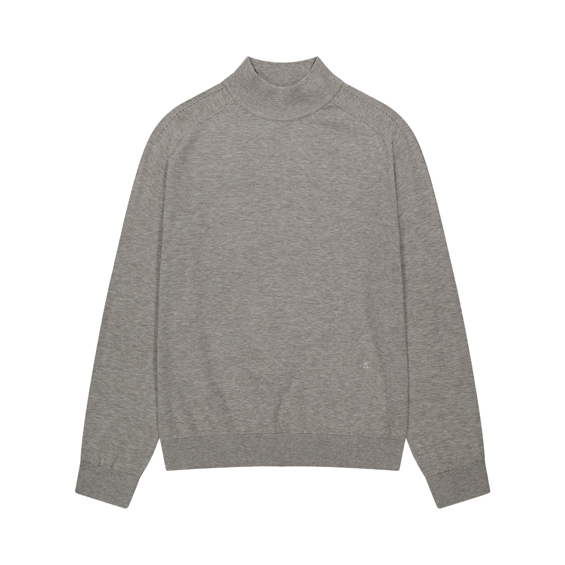 지오송지오 타임리스 모크넥 니트 멜란지베이지 ZI6KT673ME(ZIOSONGZIO Timeless Mock Neck Knit Melange Beige)