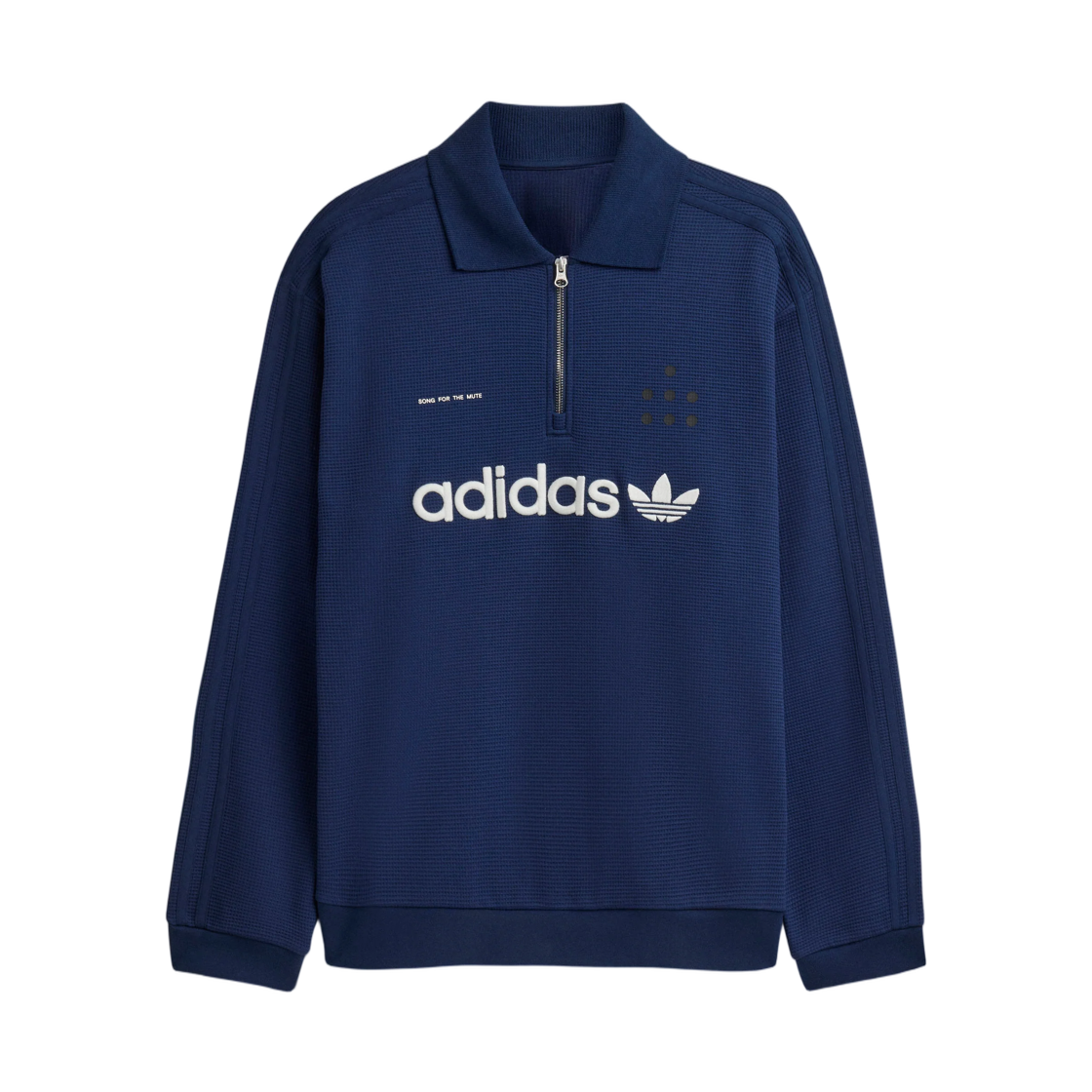 LD1916 Adidas x Song for the Mute 008 Long Sleeve Polo Night Indigo - KR Sizing