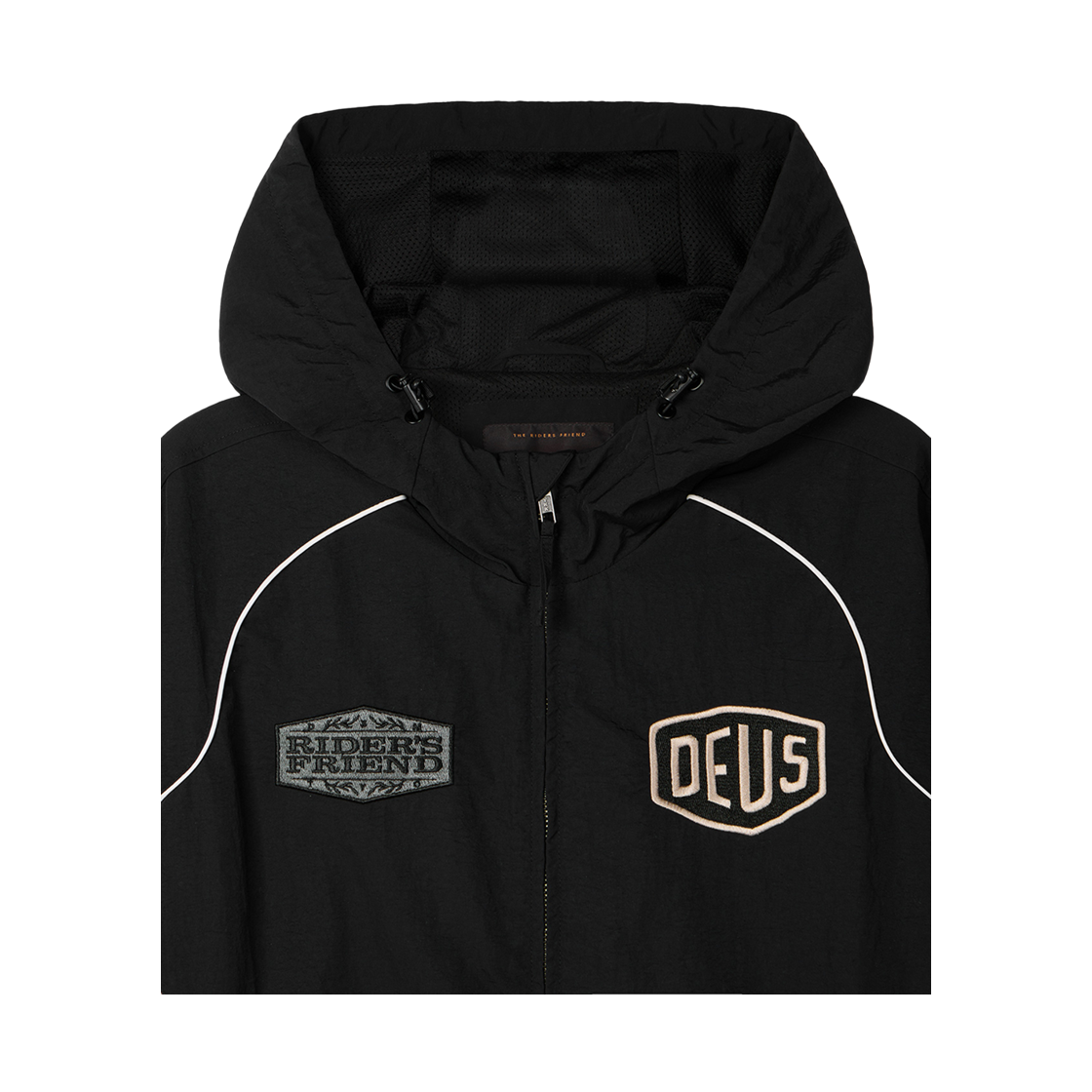 [6% 적립] 데우스 엑스 마키나 트라이프 라이프 윈드브레이커 블랙([6% 적립] Deus Ex Machina Trife Life Windbreaker Black) - 3