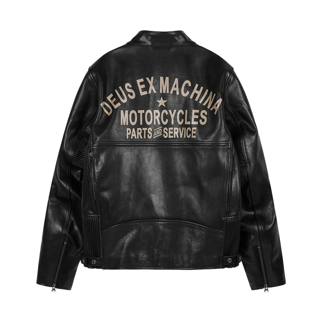 [6% 적립] 데우스 엑스 마키나 알엠씨 모터사이클 레더 재킷 #2 블랙([6% 적립] Deus Ex Machina RMC Motorcycle Leather Jakcet #2 Black)