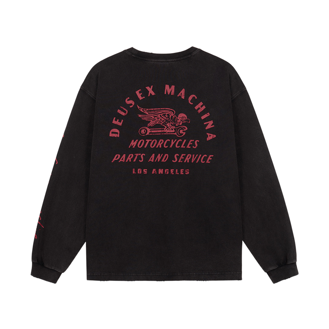 D263ULT291099 [6% 적립] Deus Ex Machina Graphic Ls Tee Black