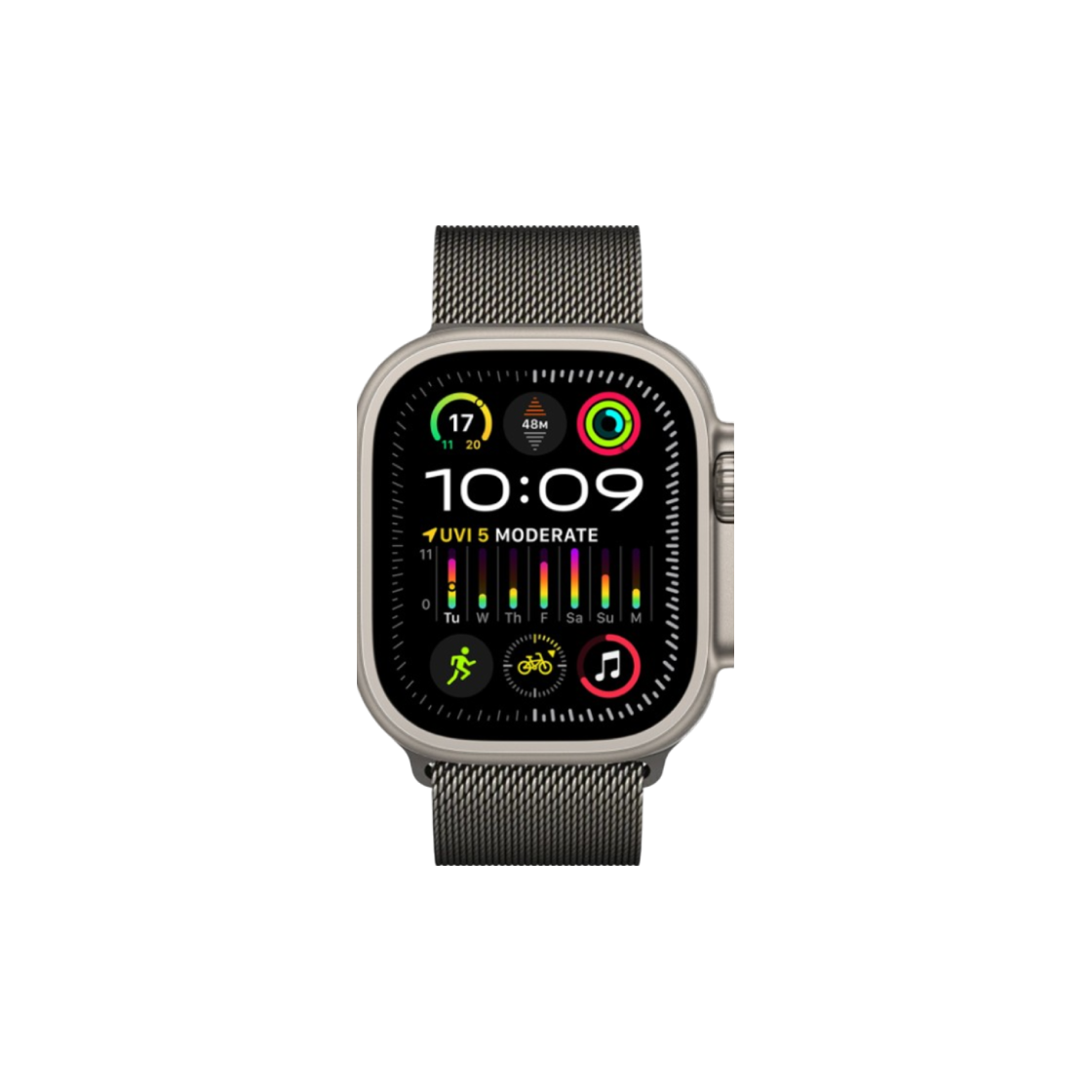 I5A3140680014 [S등급] Refurbished Apple Watch Ultra 2 49mm Titanium Case with Milanese Loop Graphite