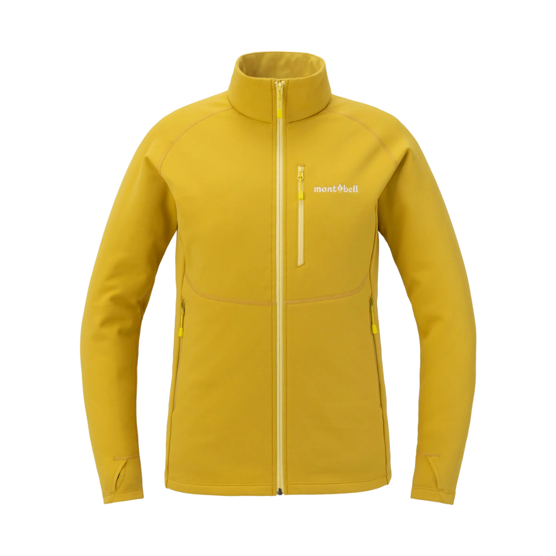 1106732 (W) Montbell Trail Action Jacket Yellow