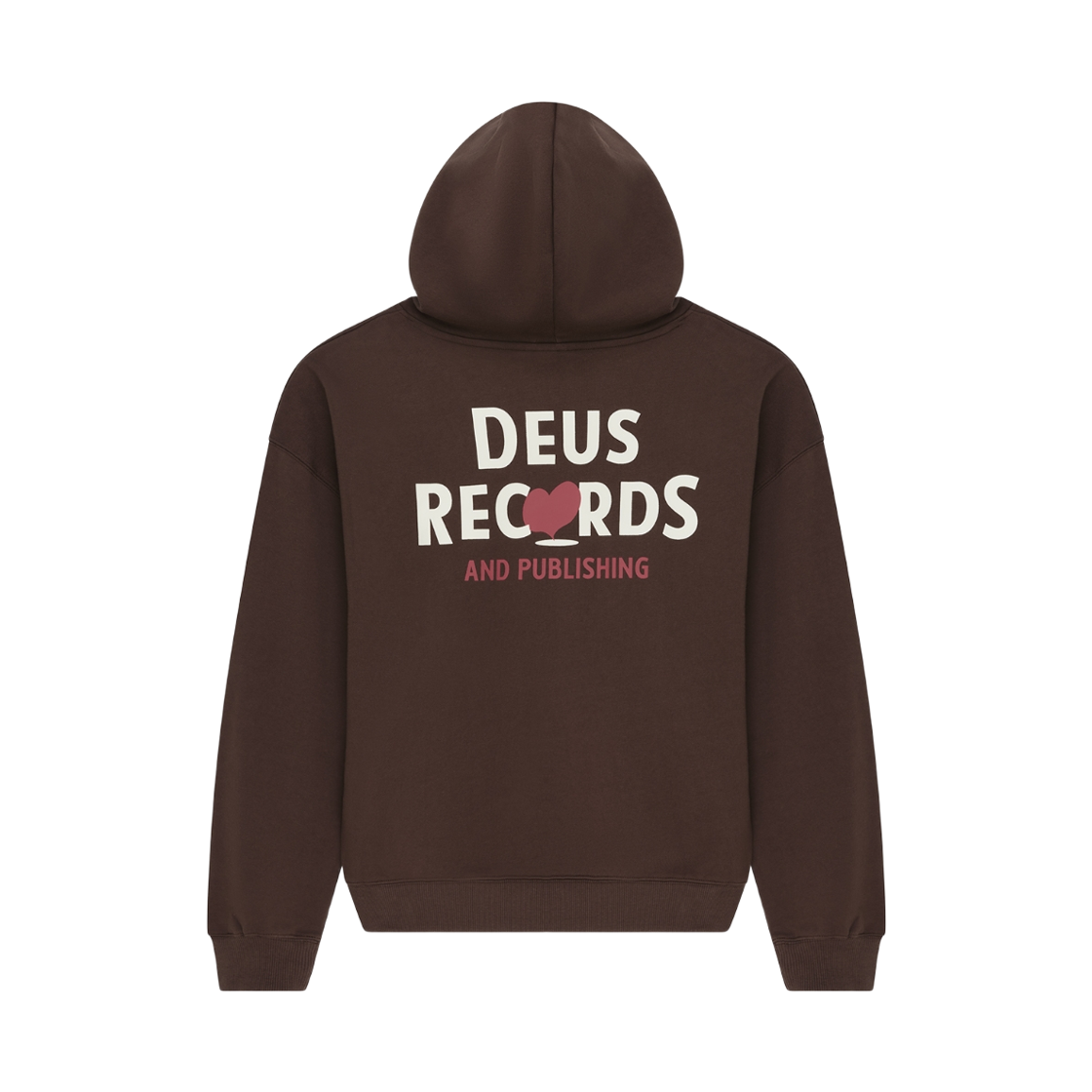 D264UHD132080 [6% 적립] Deus Ex Machina Deep Cut Hoodie Brown