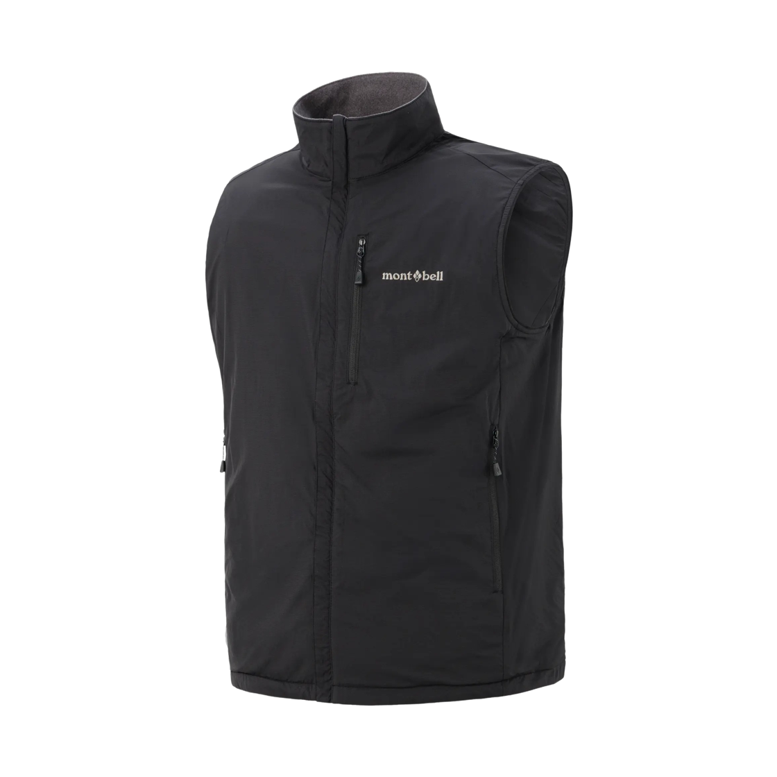 1114879 Montbell Chameece Reversible Vest Black 1
