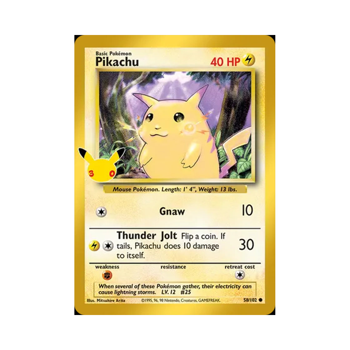 포켓몬 TCG 피카츄 C 30주년 기념 클래식 컬렉션 (영문판)(Pokemon TCG Pikachu C 30th Celebration Classic Collection (English Ver.)) - 1