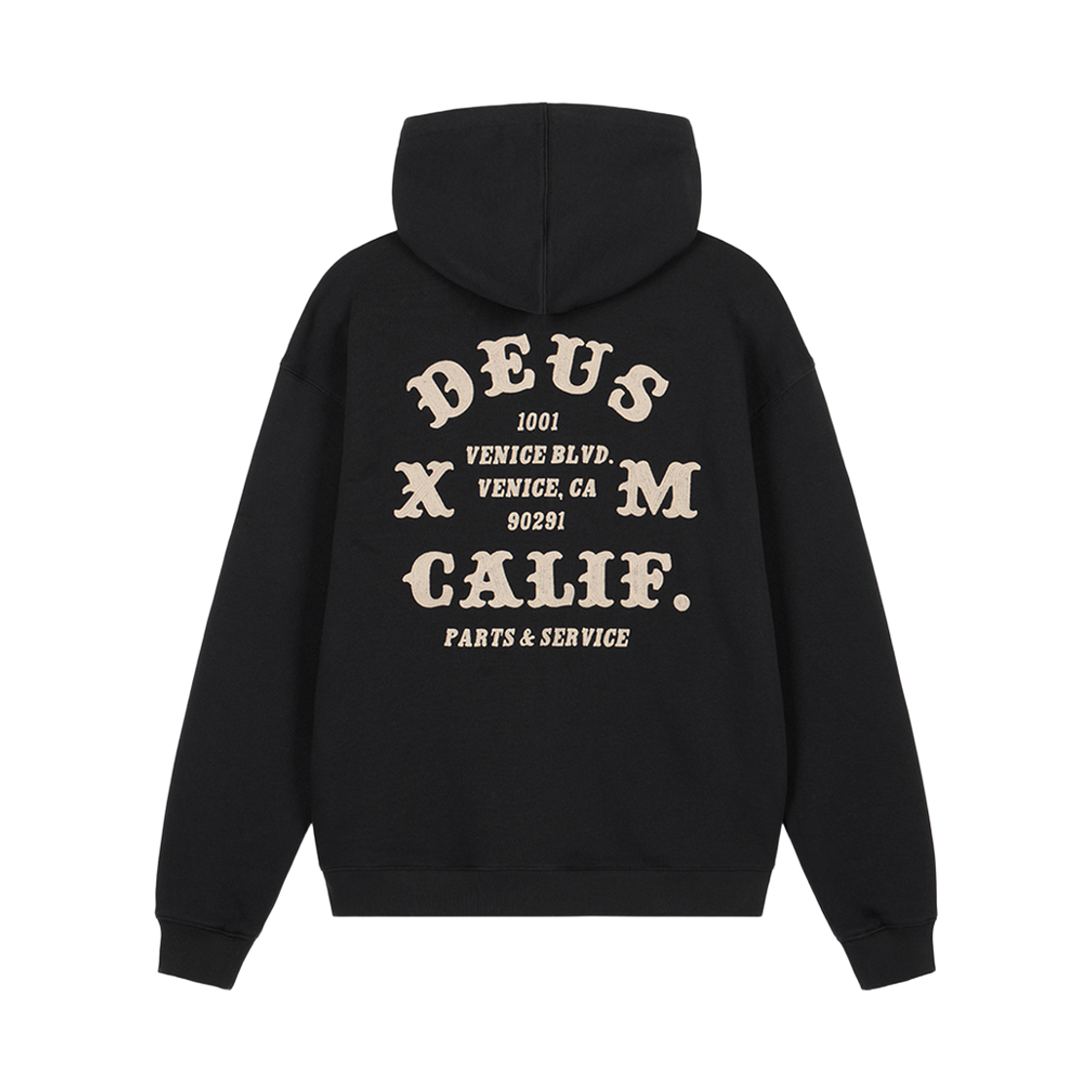 [6% 적립] 데우스 엑스 마키나 퀵 스트라이크 집 후디 블랙([6% 적립] Deus Ex Machina Quick Strike Zip Hoodie Black)