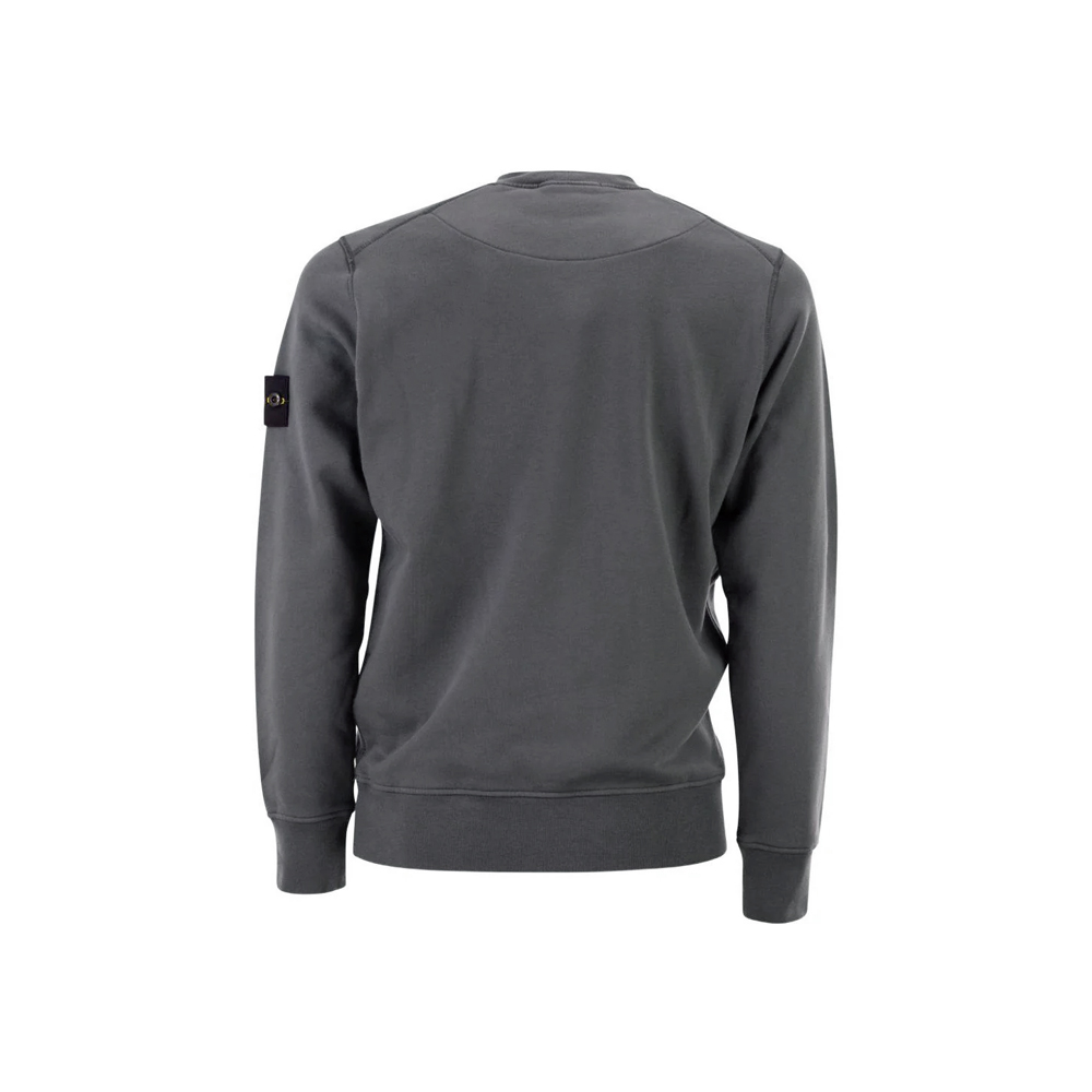 [20% 쿠폰] 스톤 아일랜드 맨투맨 블루그레이 - 26SS([20% 쿠폰] Stone Island Sweatshirt Blue Grey - 26SS) - 3