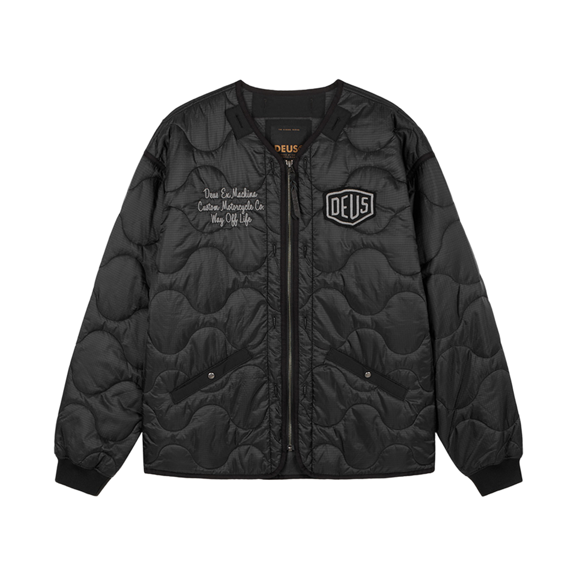 D264UPD280099 [6% 적립] Deus Ex Machina Liner Jacket Black