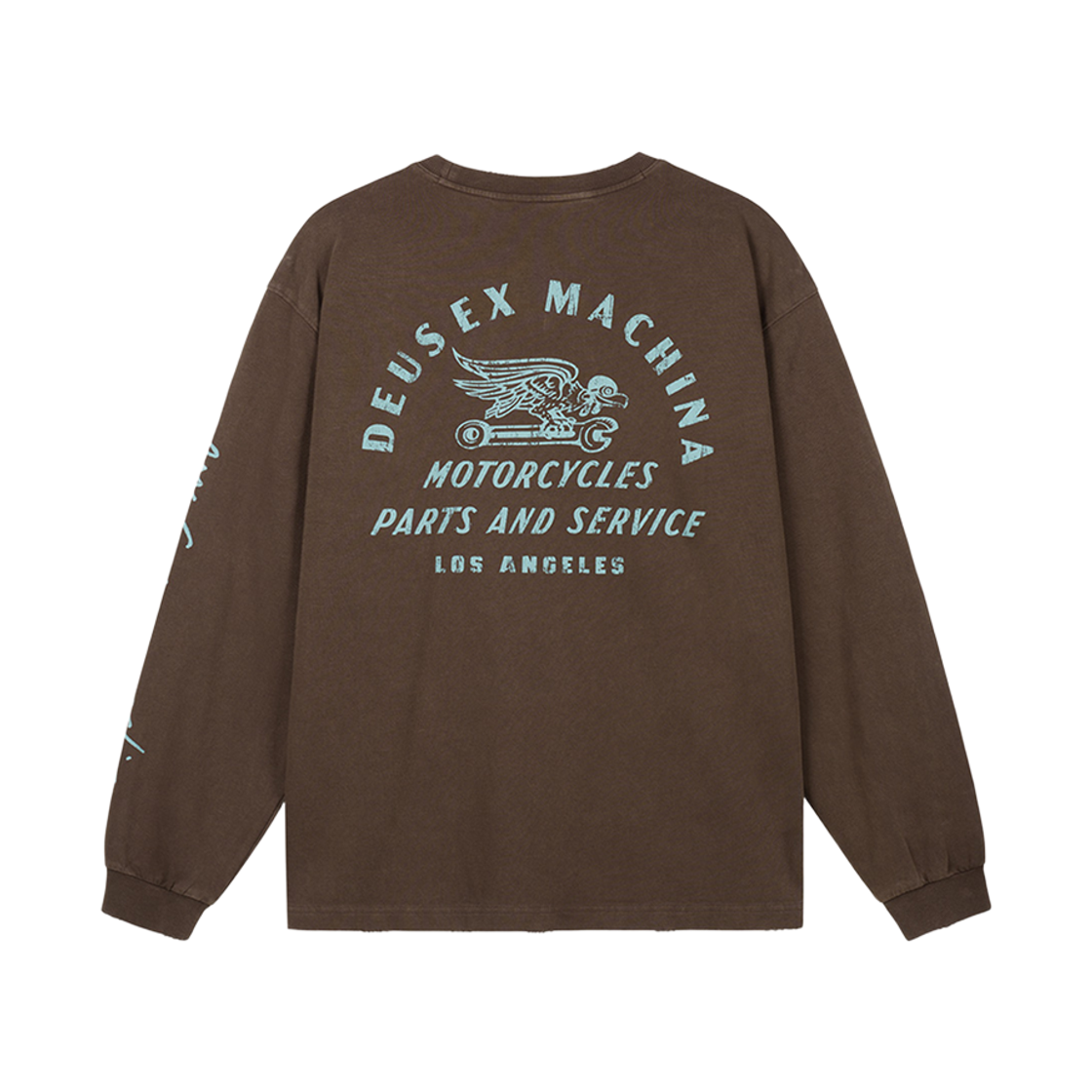 D263ULT291094 [6% 적립] Deus Ex Machina Graphic Ls Tee Charcoal